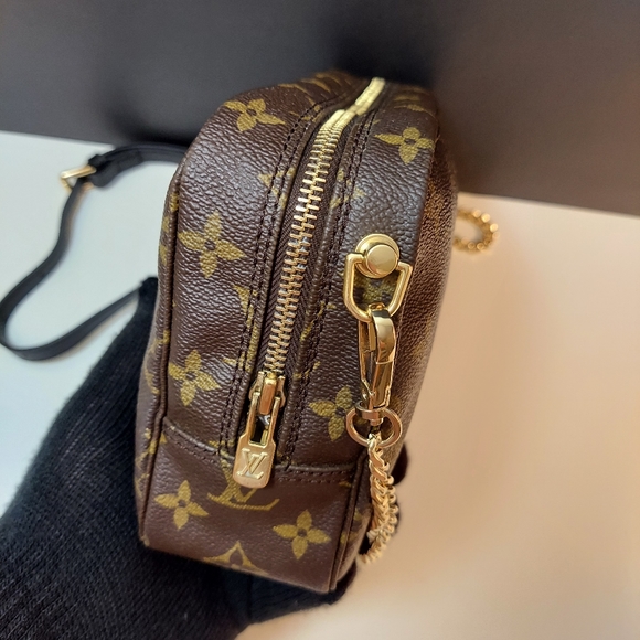 👑Authentic👑 Louis Vuitton Trousse Toilette 23 monogram converted to cro - Picture 5 of 12